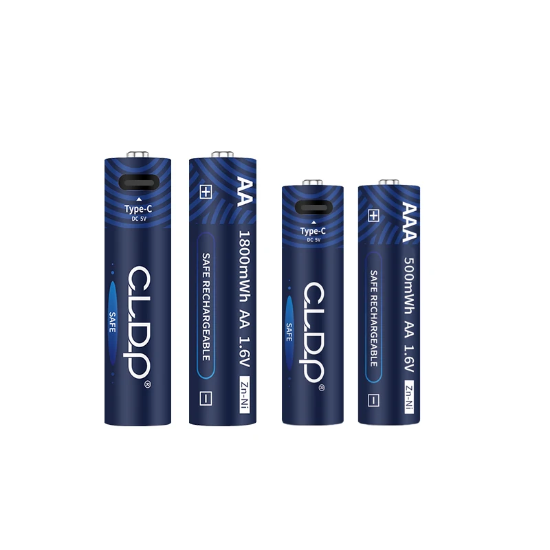 Chilwee группа cldp бренд размера АА не содержит никель цинк 1 6 V батарея USB 1800mWh Тип C перезаряжаемого ni-cd