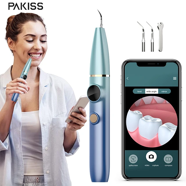 Pakiss Household Ultrasonic Electric Tooth Cleaner Dental At Home