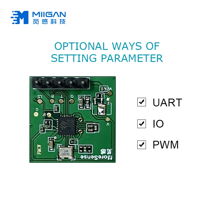 MS58-2020D21M4 5.8GHz Microwave Radar Module Long Distance 30meters High Altitude Street Light or High Bay Light Motion Sensor