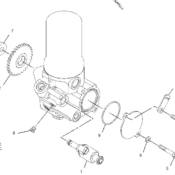 Original New  325C Fuel Injection Pump 1863410 for CAT