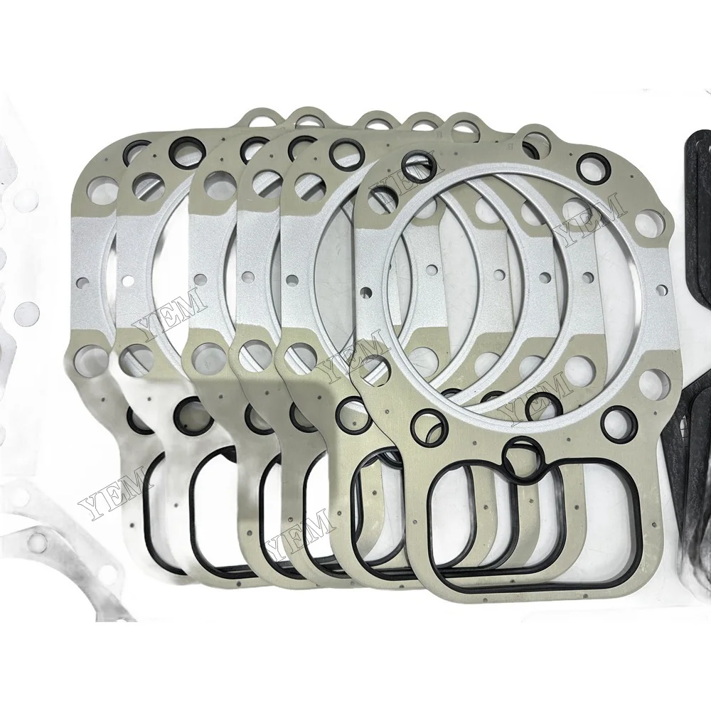 Full Gasket Kit 37101-42300 Suitable for Mitsubishi S6Ns Engine Spare Parts 5
