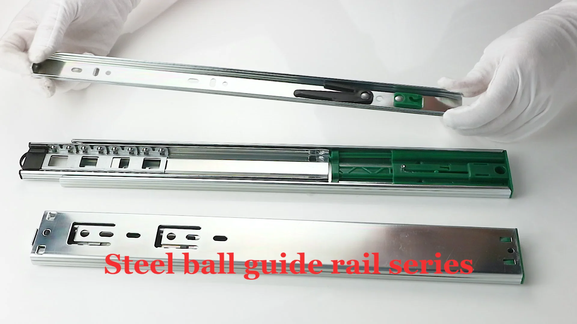 Supplier In China Push To Open Drawer Runner Telescopic Channel 12