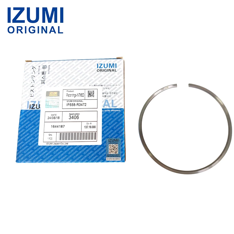 Bague de piston intermédiaire d'origine IZUMI 1644187, pour modèles 735, 740, 826C, 826G, 826H, 825C. Pour pièces détachées de machines de construction Caterpillar