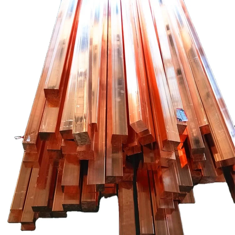 Hot sale 99.9% Pure copper copper flat bar