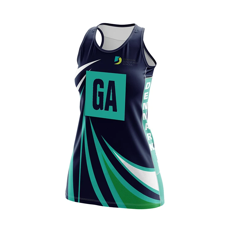2023 New Design Custom Netball Jersey Netball Uniform Female Netball Dress