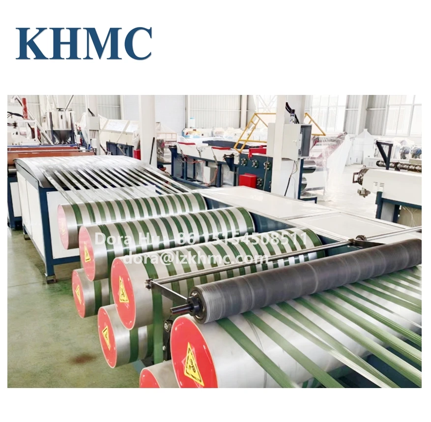 Good Quality PP Poly Polypropylene Split Film Fiber Yarn Baler Twine Making Machine for Making PP Twine Rope