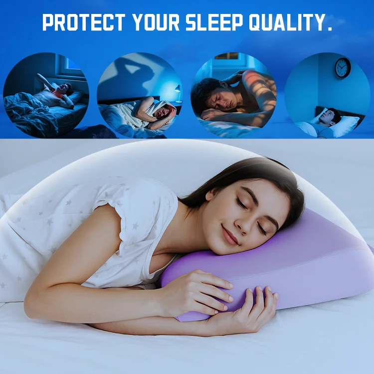Neck Pillowneck Painrelief Contour Memory Foam Pillow Slow Rebound Cervical Pillow Foam Pillow Bed