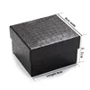 Black (crocodile pattern) velvet pillow 8*9*5.3cm
