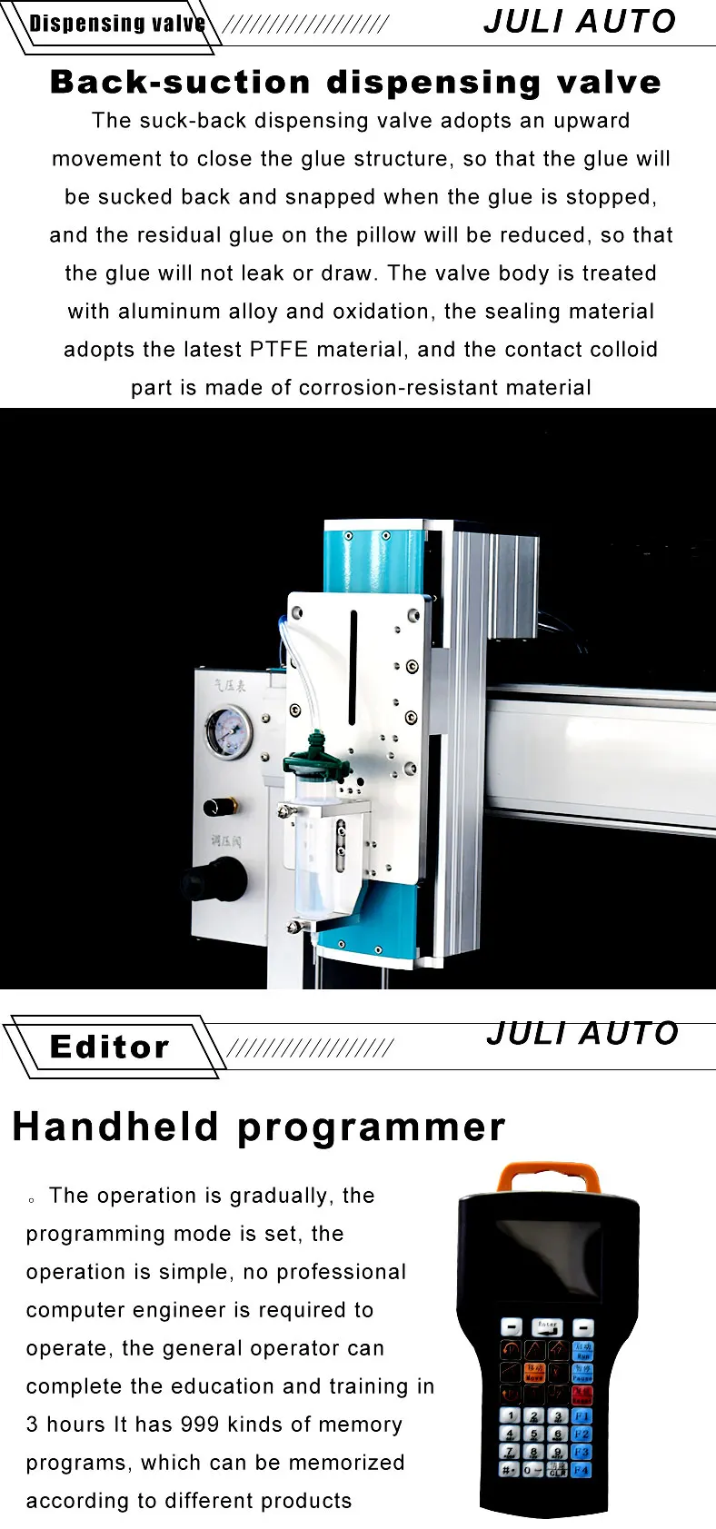 3 Axis Glue Dispensing Robot 3 Axes adhesive dispenser