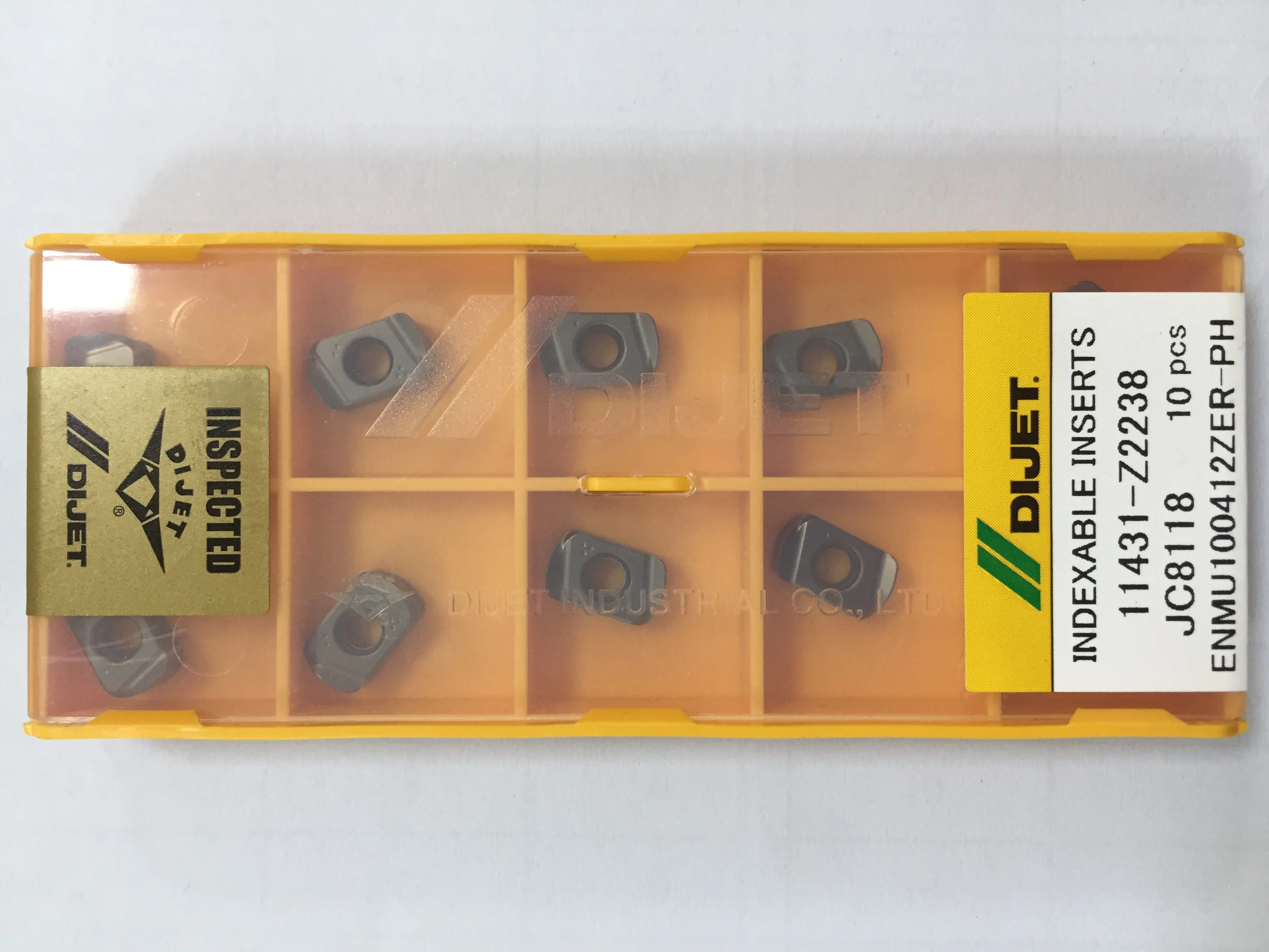 Original Dijet Milling Insert Enmu100412zerph Jc8118 Enmu100412 Jc7560