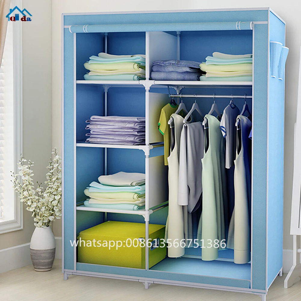 Customized Modern Portable Bedroom Simple Cloth Wardrobe Children