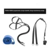 black Hanging Belt & Yoga Belt Set--ll00100
