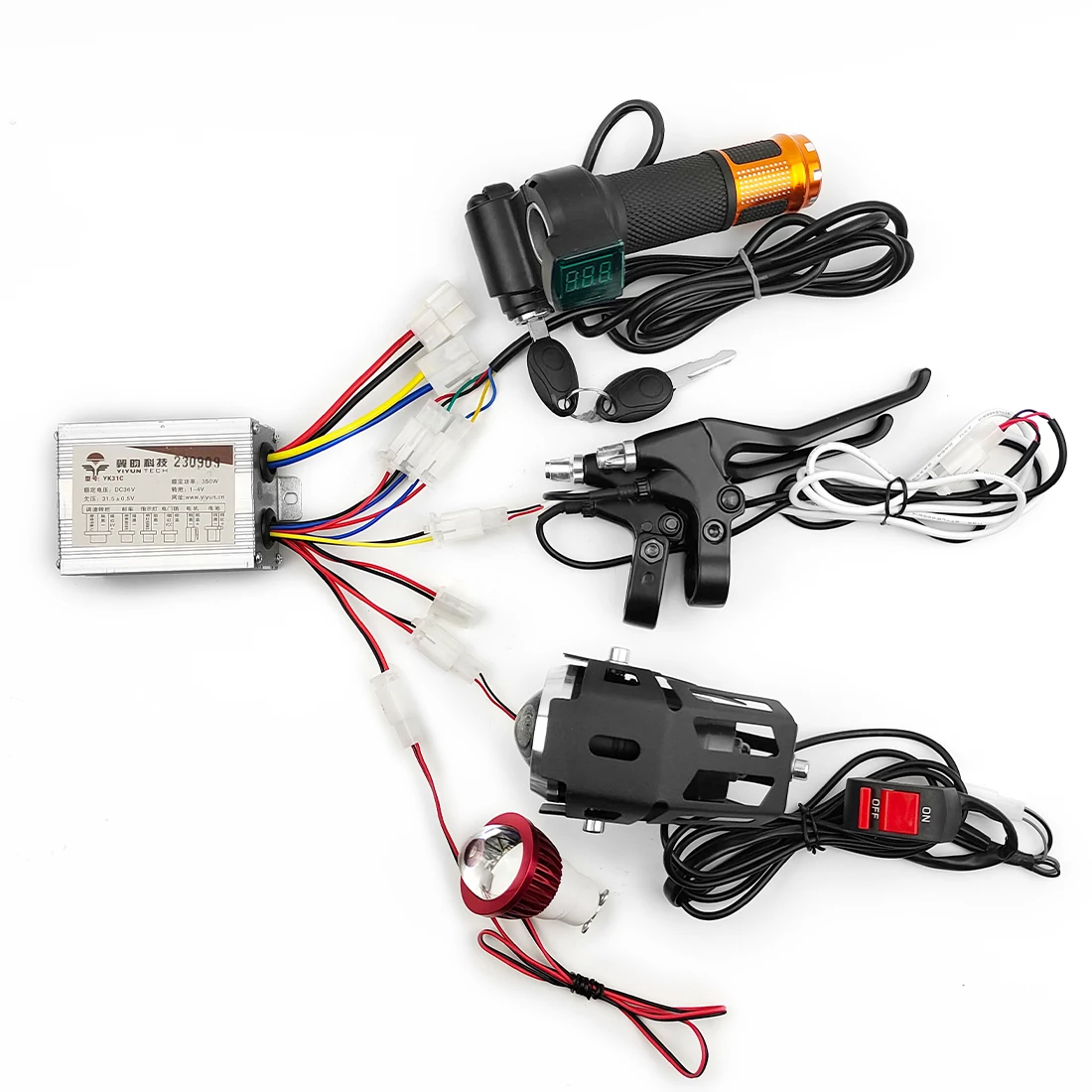 Controller 36V 500W Per Scooter Elettrico - Regolatore Velocità Motore Spazzolato Per Bici E Tricicli Elettrici - Foto 4