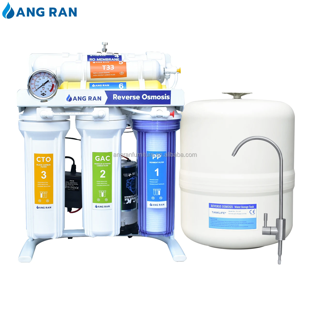 Large Flow Direct Drinking Reverse Osmosis Water Filter System