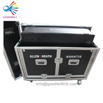 Goodwill Hydraulic Flip case Allen & Heath Avantis Flight Flip Case with laptop rack