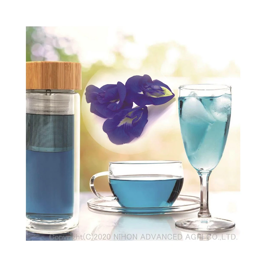 Butterfly pea sterilized small dried flower small for wholesale