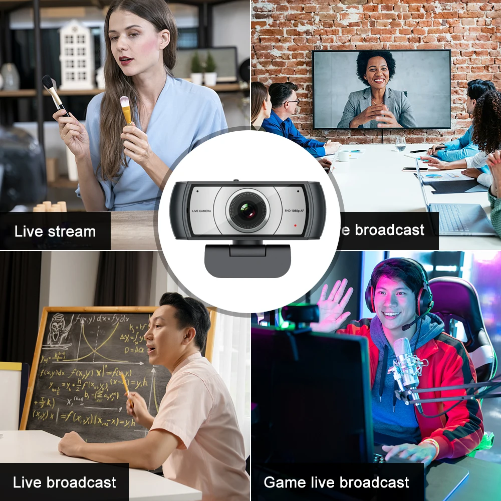 Usb Webcam H.264 Encoding Format 1080P Webcam Cover Laptop Free Webcam Men Free Live Web Cam Men