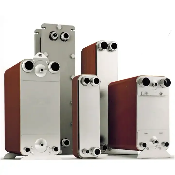 Paslanmaz Boru Wort Chiller Electric Panel Heat Exchanger Aluminum Heat