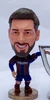 Il volto sorridente di barcellona Messi