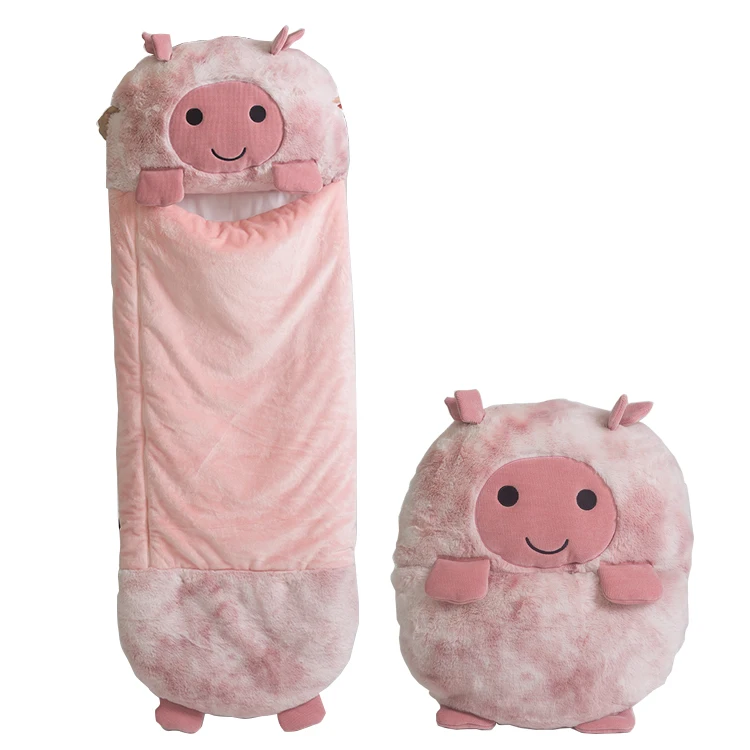 Lovely Large Size Pillow Sleep Sacks Plush Animal Sleeping Bag for Kids  Sleeping Bag