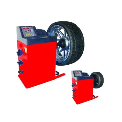 Dynamic Balancing Machine  with Self Calibration Wheel Balancer Combo Tyre Repair Machine