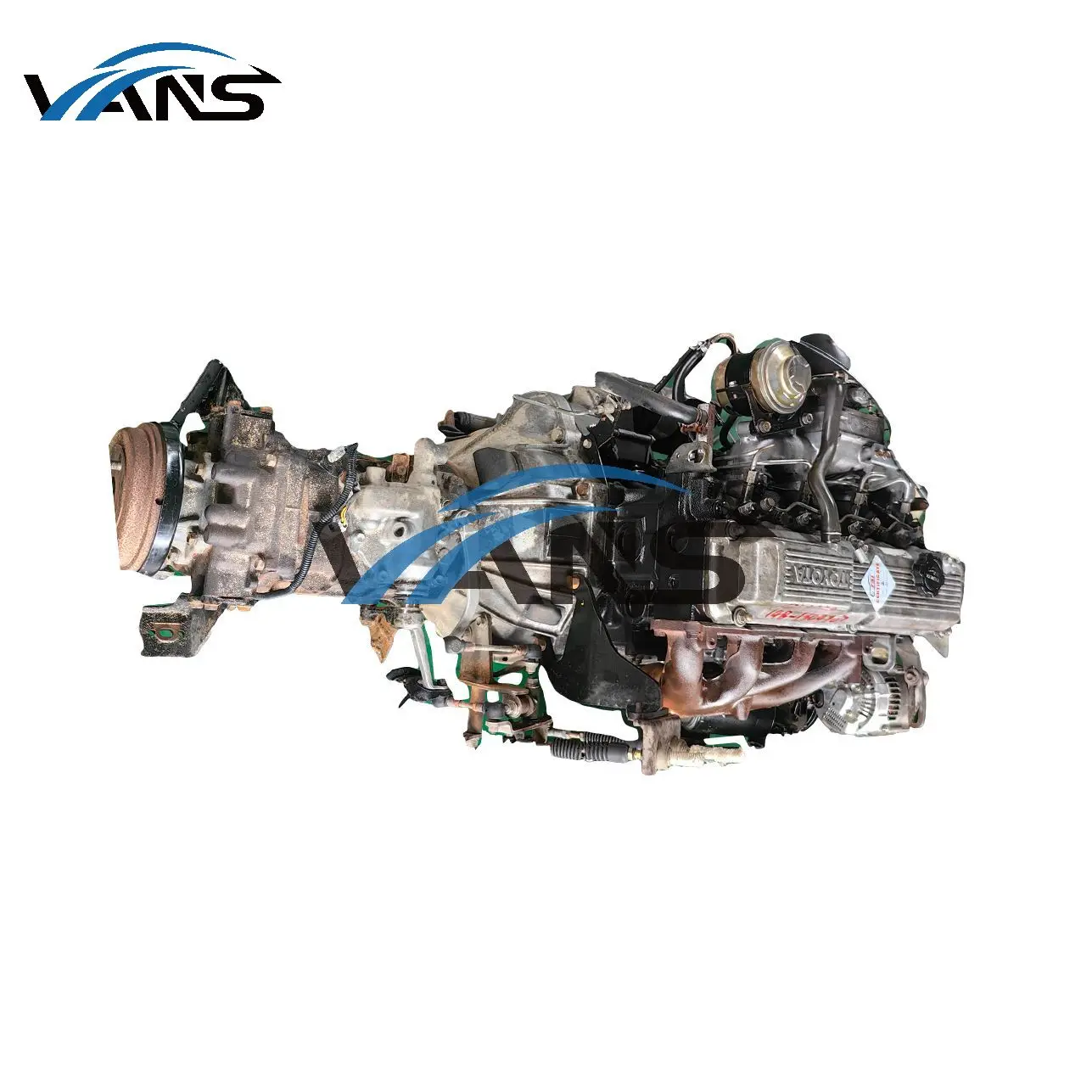 Toyota 14B Engine - Original Japanese Gearbox Assembly