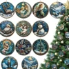 4-Llavero de Navidad (contáctenos para el catálogo y obtener más de 6000 estilos)