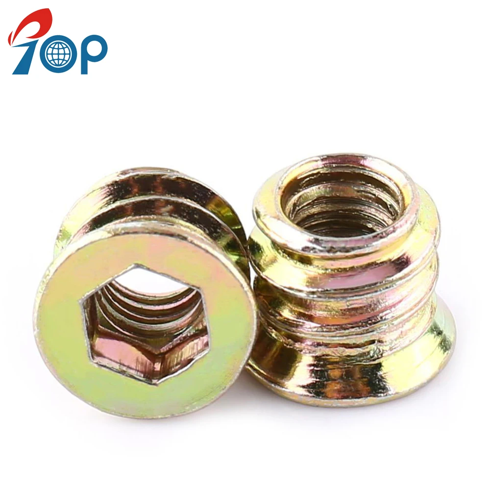 Brass Self Tapping Insert Nut For Wood Metal Plastics - Buy Brass Self ...