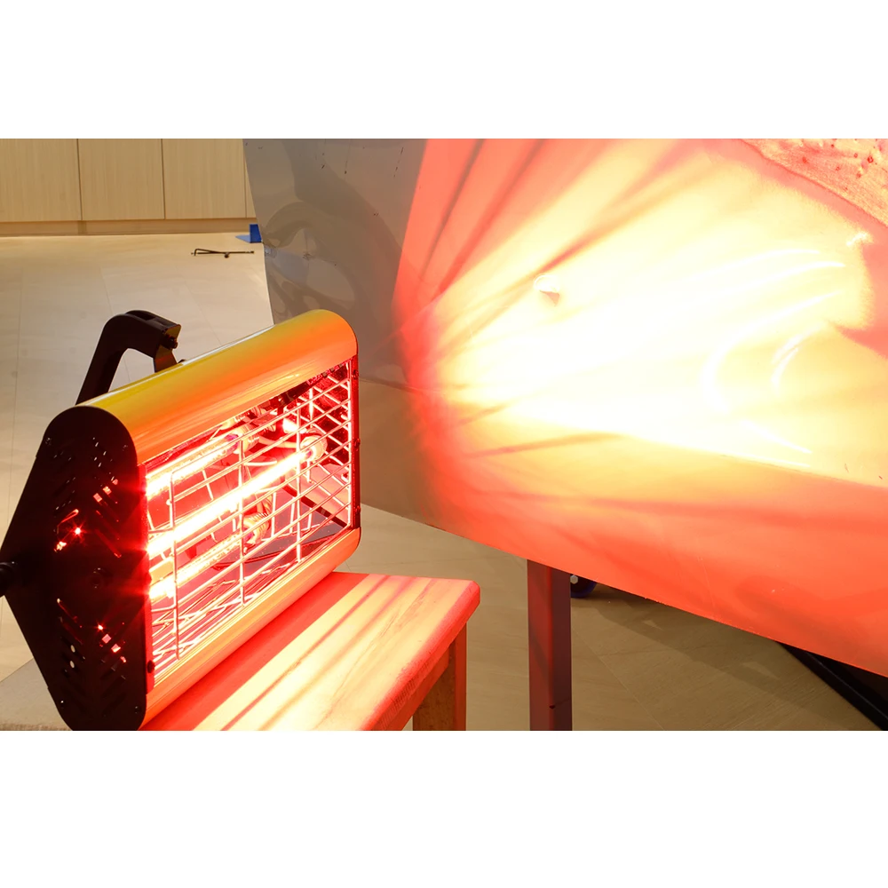 Car Care Equipment Ir Shortwave Infrared Paint Curing Lamp for Painting Drying Baking