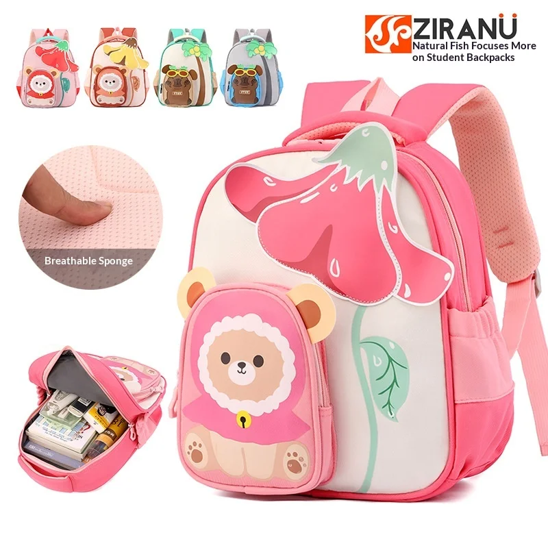 2026 Kindergarten Schoolbag Unisex 3-5 Years Old Baby Small Children's Backpack Cute Car aperçu 2