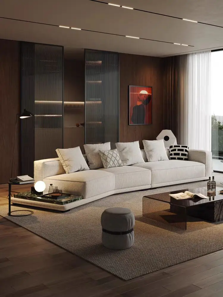 Horizon Sofa - Italian Minimalist Luxury Fabric Sofa