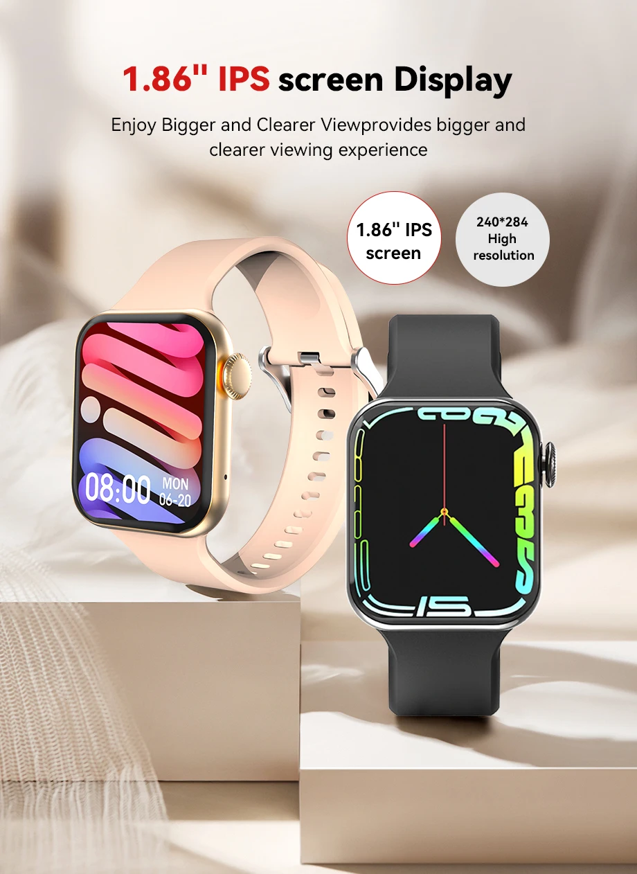 Maxtop Sport Fitness Tracker Smartwatch Bt Call Smart Watch Waterproof