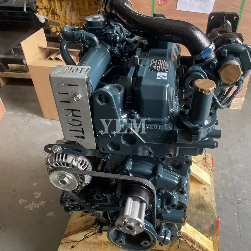 V3300 Complete Diesel Engine Assy With Turbo 48.9KW 2000RPM for Kubota 2