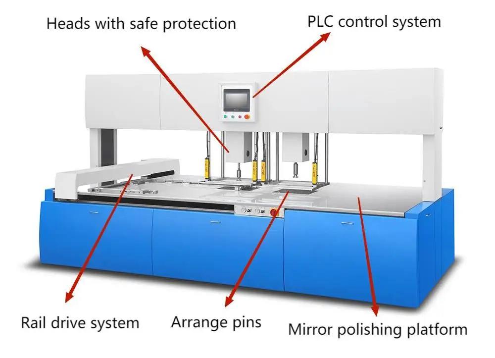 Automatic Cardboard Corrugated Paper Blanking Stripping Machine for Different Material