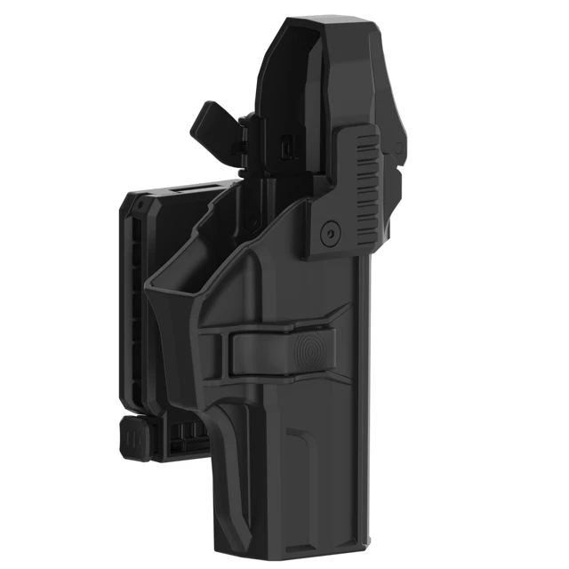 SP2022 Duty Holster Index and Thumb Tactical Duty Polymer Holster