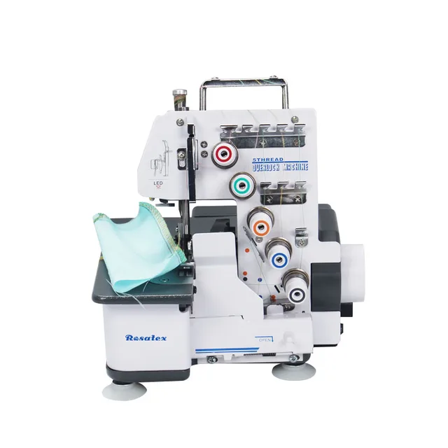 Rosatex 535 1300 Speed Double Needle Three-Thread Overlock Sewing Machine