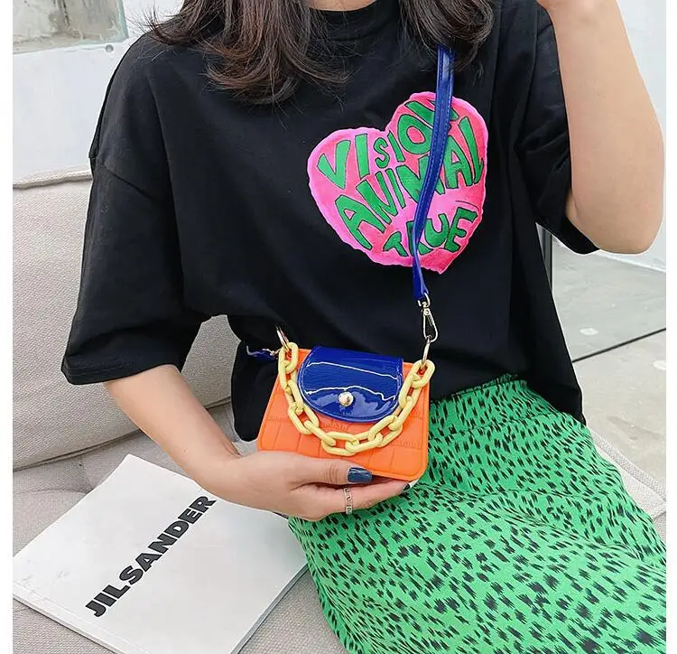 2021 Summer mini jelly bags women jelly pvc purse fashion designer handbags for women kids jelly purses