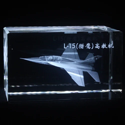 crystal cube laser engraved helicopter souvenir engraved crystal helicopter on sale