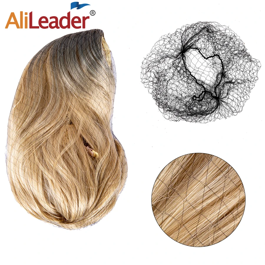 Disposable Black Big Net Nylon Hair Net Invisible Soft Elastic Lines  Hairnets for Packing Wigs - China Hairnet and Wig Net price