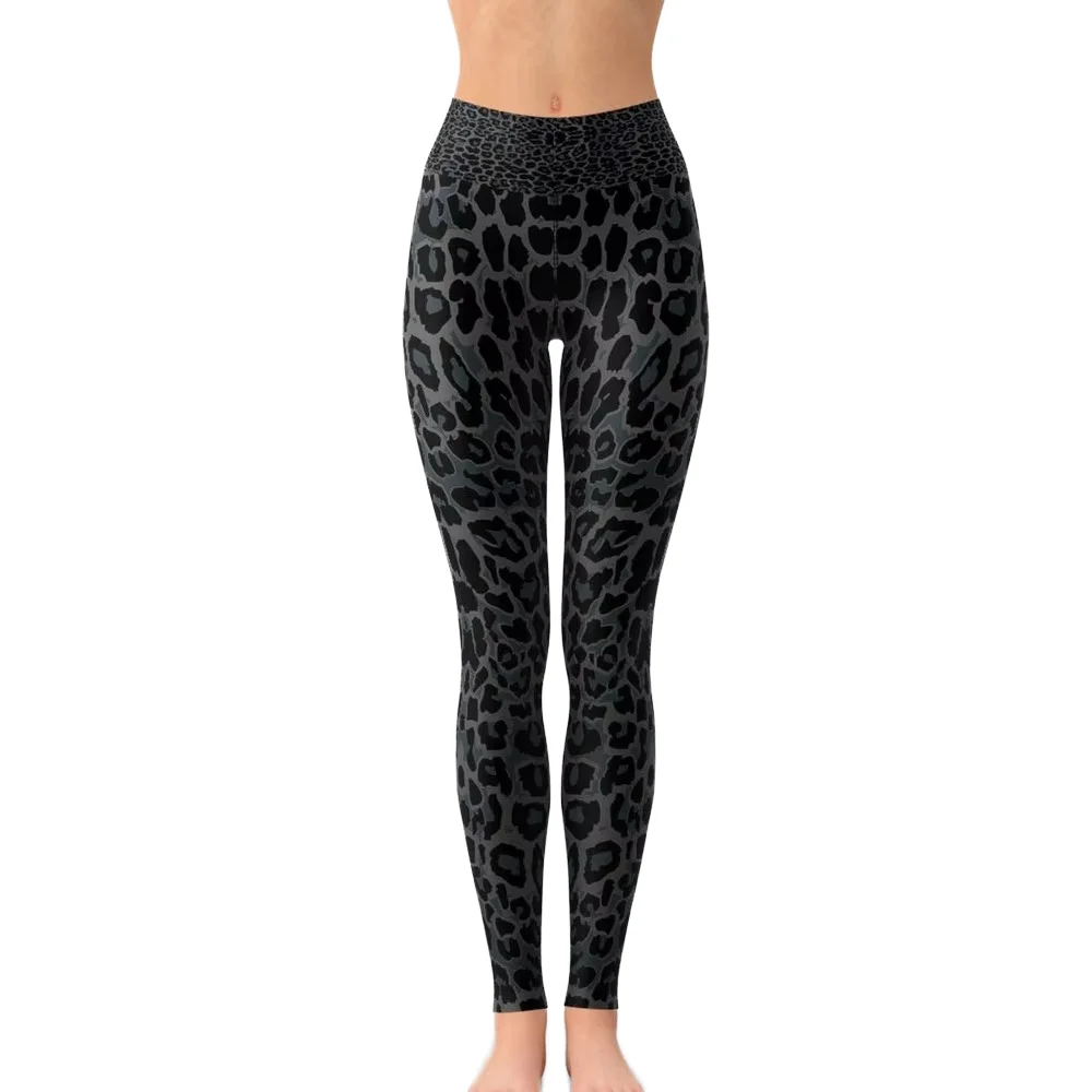 Wholesale Factory High Waisted Yoga Pants Elastic Waist Sexy for Gym Tights Printed Legg