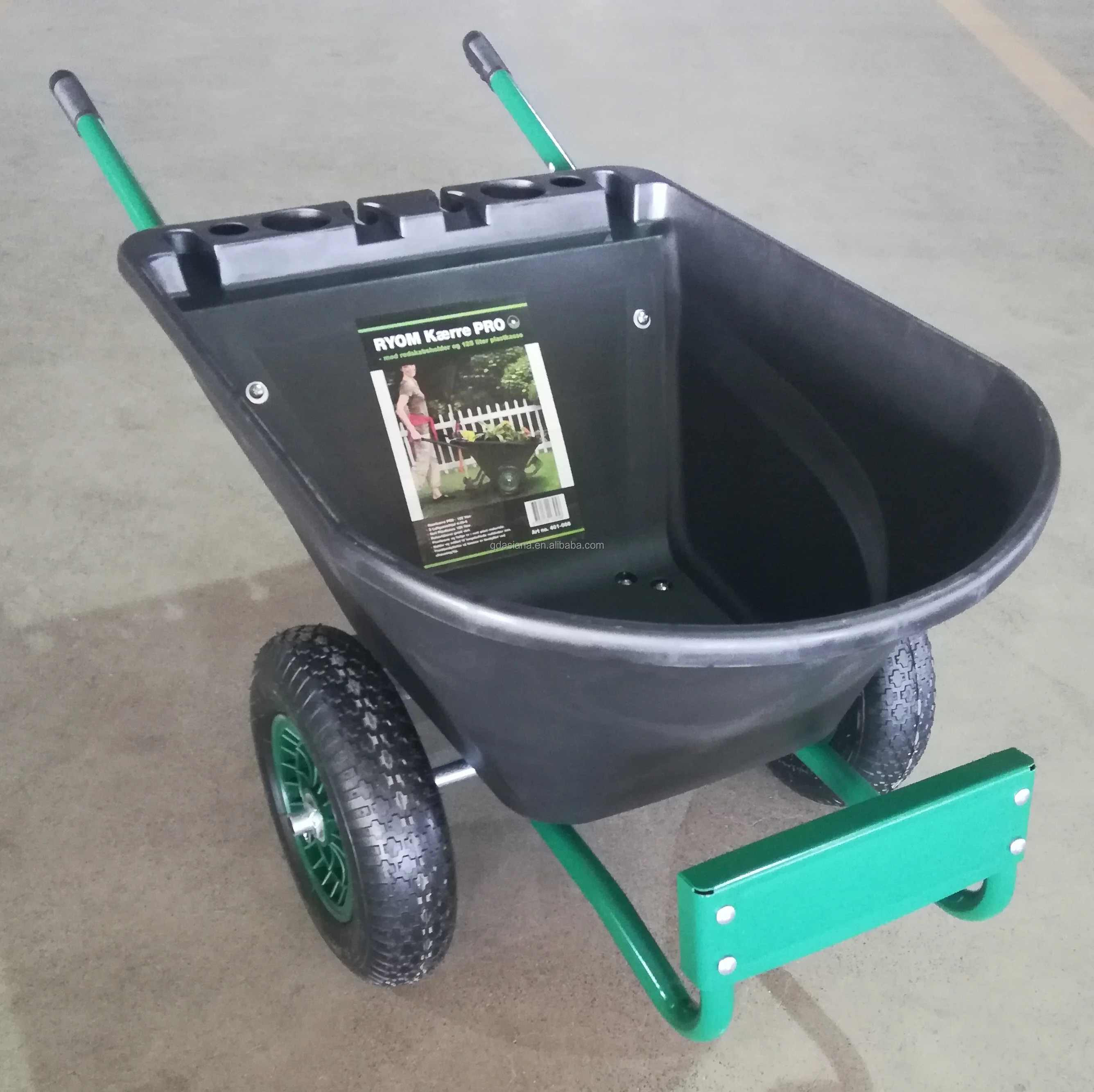 7 Cuft. Poly Tray Dural Wheel Barrow,,canadian Wheel Barrow,garden 