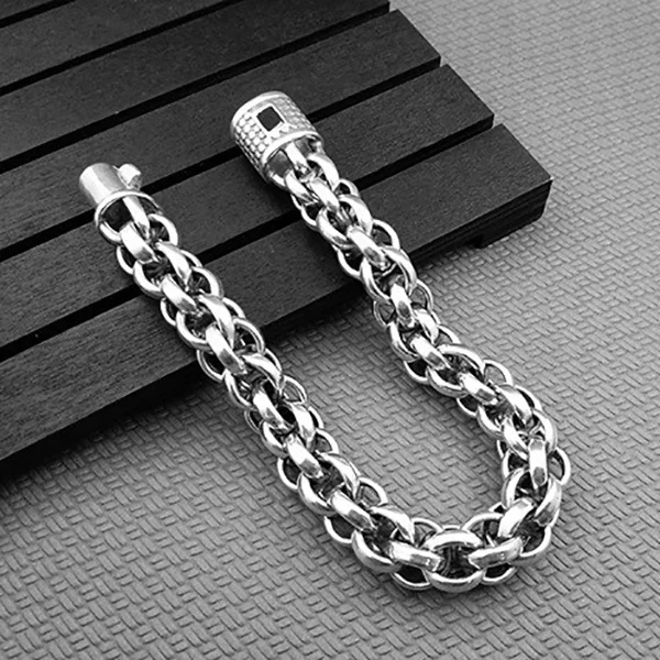 Factory Price Retro S925 Pulseira Brazalete Bracciale Fashion Jewelry Bracelet for Men