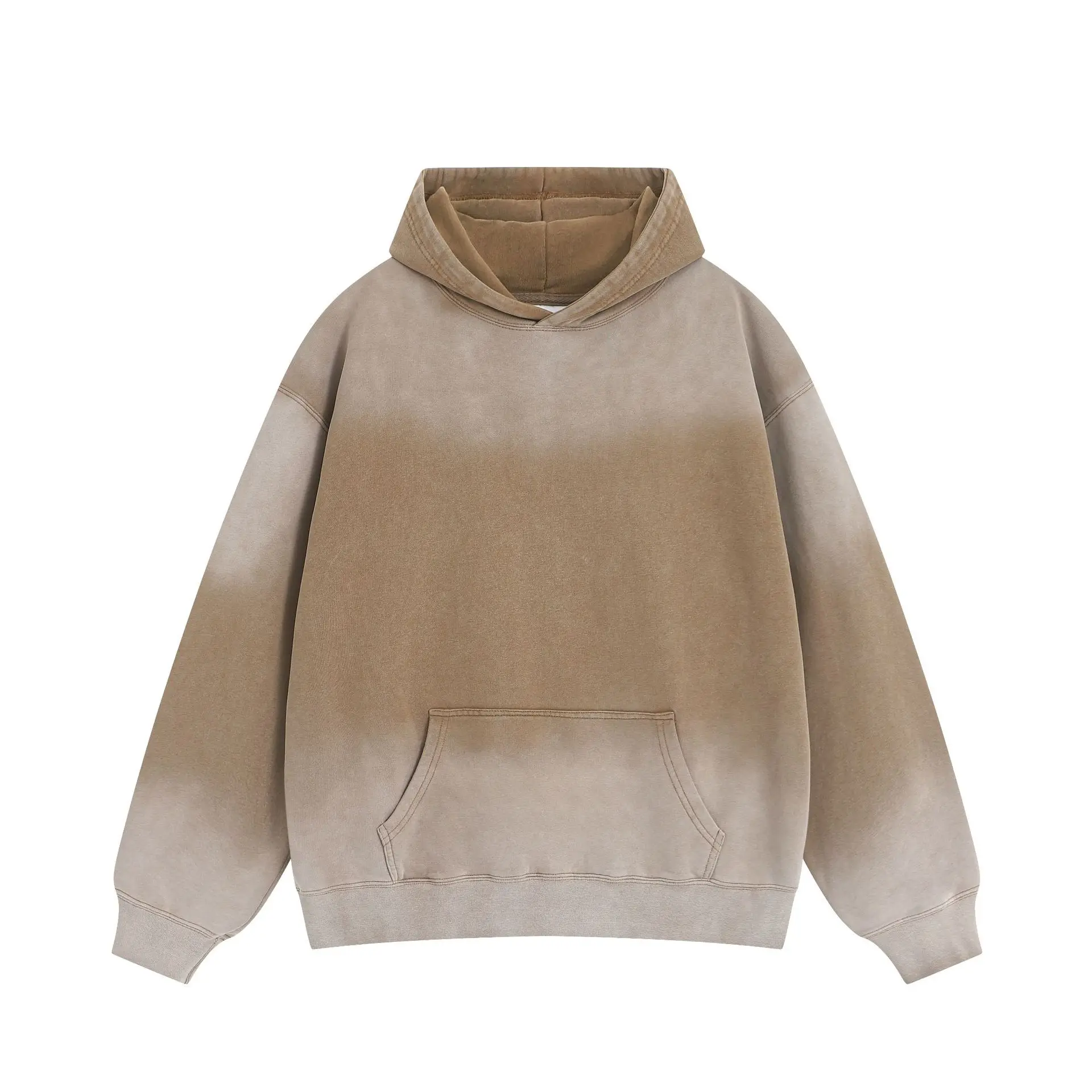 Acid Washed Gradient Oversized Hoodie - 400gsm DTG Print