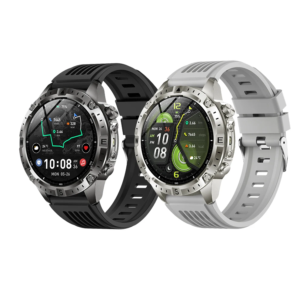 SANVNET Y102 Recording GPS Smart Watches 1.43inch AMOLEDCompass
