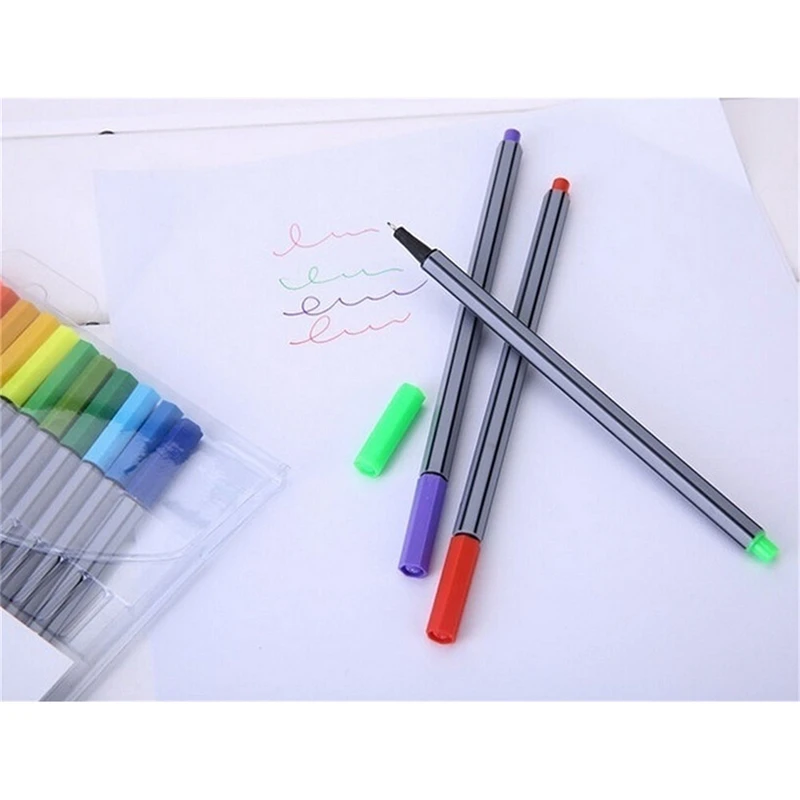 Fineliner Pens, Set of 24