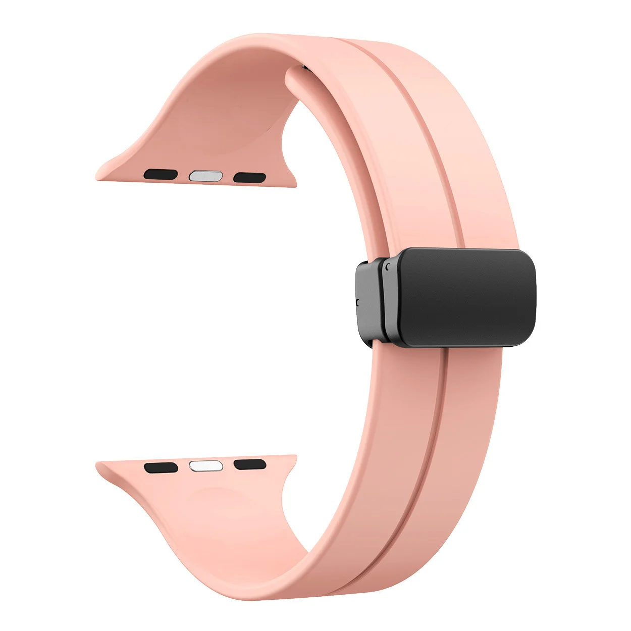 Smart Soft Silicone Band For Iwatch Magnetic Watch Band For Apple Watch ...