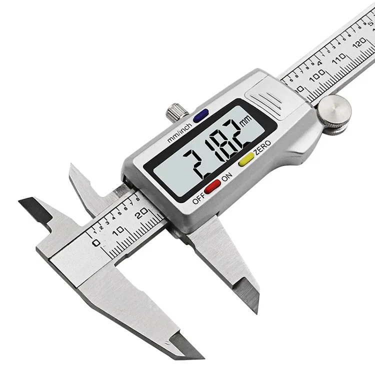 herramienta de medición calibre de acero Molinter Calibre digital de acero inoxidable regla de 15 cm 
