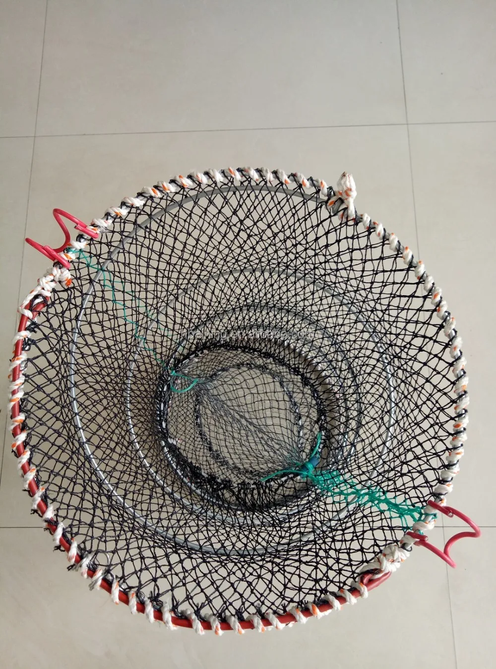 2x Giant Lobster Crab Crayfish Trap – 60cm X 30cm – Black – Crystals Brand