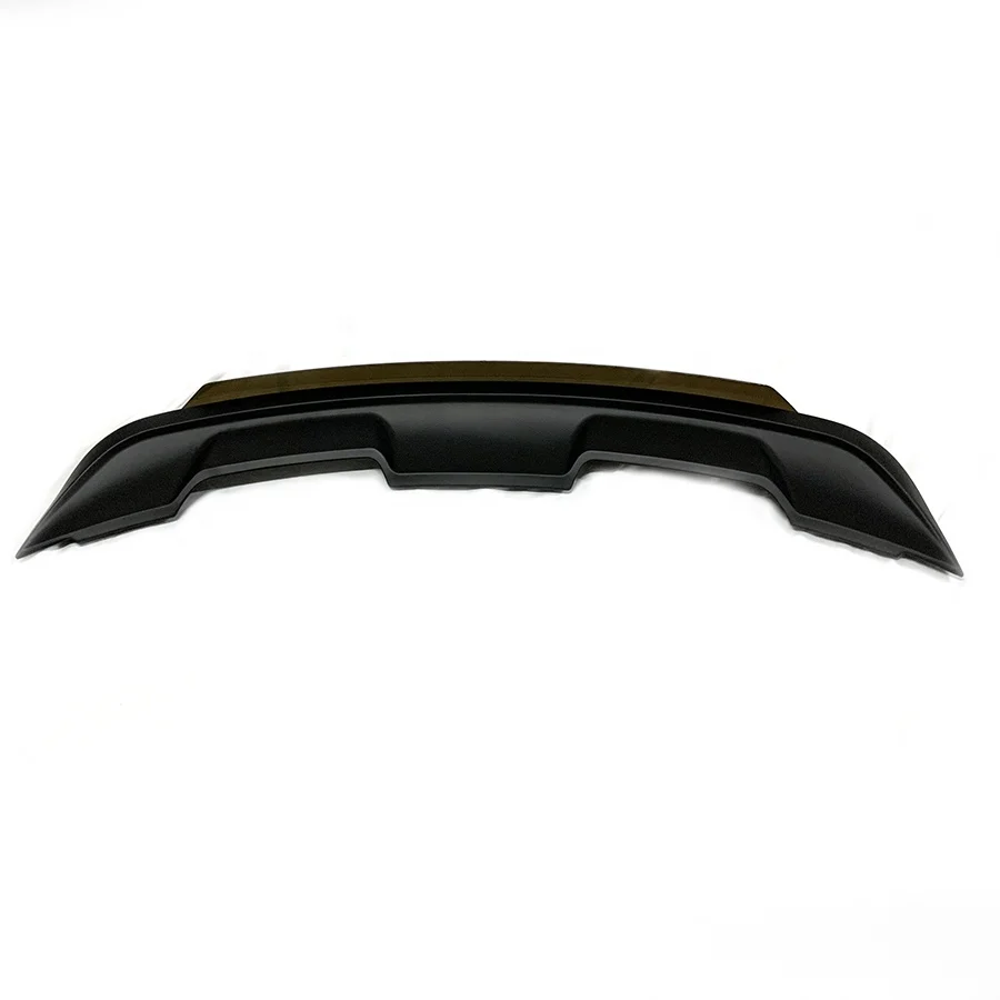 For Ford Mustang GT500 2015-2023 Rear Trunk Wing ABS Material High Quality Spoiler With Acrylic Panel Tail Lip Wing
