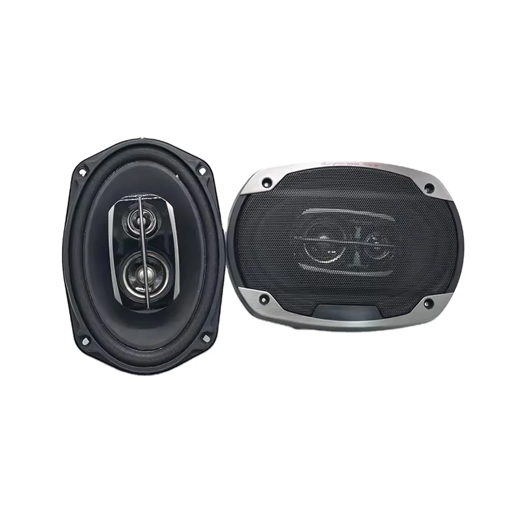 High Power 6x9 Inch Coaxial Car Speakers, 4 Way Design, Suitable